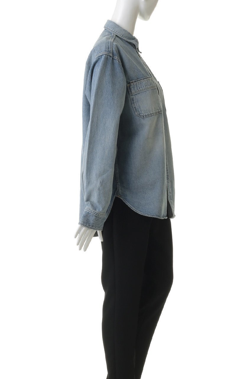 【シンゾーン/Shinzone】のVINTAGE FADEDデニムシャツ 人気、トレンドファッション・服の通販 founy(ファニー) ファッション Fashion レディースファッション Fashion for Women トップス・カットソー Cut & Sew Tops シャツ・ブラウス・オフィスカジュアル Elegant Blouses & Button-Ups スリーブ Sleeve, Long Sleeve / Short Sleeve デニム Denim, Jeans Material ポケット Pocket, Pocket Detail メタル Metal, Metal Parts ロング Long, Long-Length ワーク Workwear, Utility Style ヴィンテージ Vintage Style 羽織 Haori, Light Jacket other-3|ID: prp329100004892469 ipo3291000000036570877