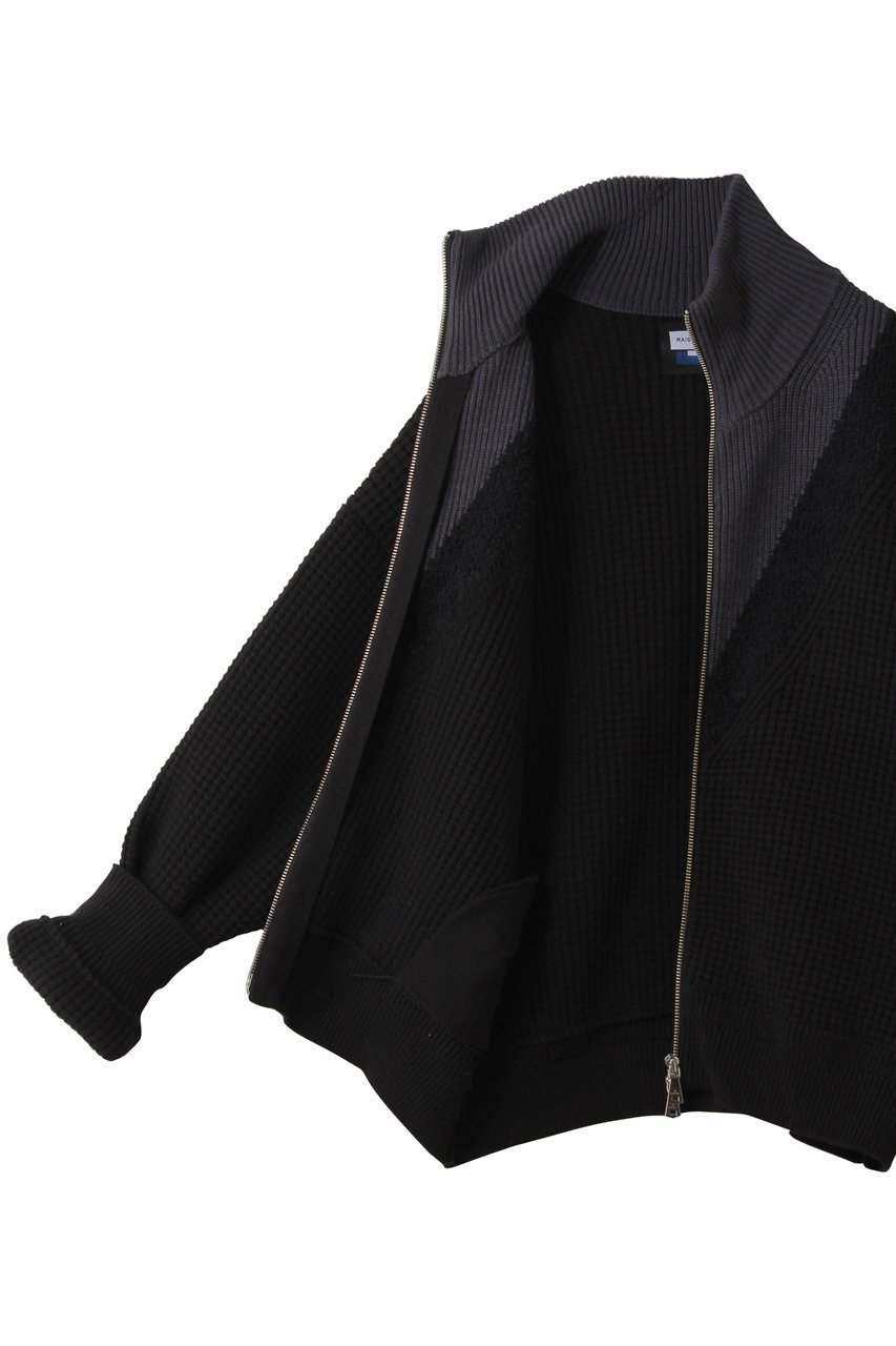 【メゾンスペシャル/MAISON SPECIAL】の【UNISEX】Prime-Over V切替ドライバーズニットブルゾン 大人の最旬トレンドファッション＆コーディネート founy(ファウニー) 　ファッション　Fashion　レディースファッション　Fashion for Women　トップス・カットソー　Cut & Sew Tops　ニット　Knit Tops & Sweaters　カーディガン・羽織り　Layered Style Cardigans　ユニセックス　Unisex, Genderless　カーディガン　Cardigan, Knitwear　ショルダー　Shoulder, Shoulder Strap　ドロップ　Drop Shoulder, Dropped Style　フェミニン　Feminine, Girly　ブルゾン　Blouson, Bomber Jacket　切替　Switching, Contrast Panel　other-6|ID: prp329100004892505 ipo3291000000036571111