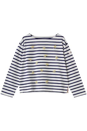 【ミュベール/MUVEIL】 レモンボーダープルオーバー人気、トレンドファッション・服の通販 founy(ファニー) ファッション Fashion レディースファッション Fashion for Women トップス・カットソー Cut & Sew Tops シャツ・ブラウス・オフィスカジュアル Elegant Blouses & Button-Ups ロングTシャツ・Tシャツ Longline T-Shirts & Tees カジュアルプルオーバー・ニットトップス Pullovers & Knit Tops / Casual Pullovers カットソー・ベーシックTシャツ Cut-and-Sewn Tops / Stretch Tees & Basics シルバー Silver, Metallic Silver スパンコール Sequins, Sequin Embellishment スリーブ Sleeve, Long Sleeve / Short Sleeve ネオン Neon, Neon Color ロング Long, Long-Length 定番 Standard, Basic Item |ID:prp329100004892529