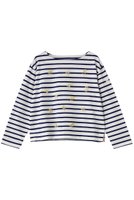 【ミュベール/MUVEIL】のレモンボーダープルオーバー 人気、トレンドファッション・服の通販 founy(ファニー) ファッション Fashion レディースファッション Fashion for Women トップス・カットソー Cut & Sew Tops シャツ・ブラウス・オフィスカジュアル Elegant Blouses & Button-Ups ロングTシャツ・Tシャツ Longline T-Shirts & Tees カジュアルプルオーバー・ニットトップス Pullovers & Knit Tops / Casual Pullovers カットソー・ベーシックTシャツ Cut-and-Sewn Tops / Stretch Tees & Basics シルバー Silver, Metallic Silver スパンコール Sequins, Sequin Embellishment スリーブ Sleeve, Long Sleeve / Short Sleeve ネオン Neon, Neon Color ロング Long, Long-Length 定番 Standard, Basic Item |ID:prp329100004892529