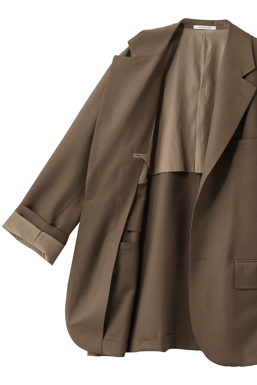 【クチュールドアダム/COUTURE D'ADAM】のビッグブレザージャケット 人気、トレンドファッション・服の通販 founy(ファニー) ファッション Fashion レディースファッション Fashion for Women アウター Coat / Outerwear Collection レディースジャケット・軽アウター Jackets ジャケット Jacket, Outerwear ジュエリー Jewelry, Accessories バランス Balance, Style Balance エレガント 上品 Elegant other-6|ID: prp329100004892541 ipo3291000000036571379