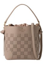 【ランバン オン ブルー/LANVIN en Bleu】のペルフォレ パンチングショルダーバッグ 人気、トレンドファッション・服の通販 founy(ファニー) ファッション Fashion レディースファッション Fashion for Women バッグ Bags バケツ Bucket, Bucket Style ポーチ Pouch, Small Case エレガント 上品 Elegant 巾着 Drawstring Bag, Kinchaku thumbnail ベージュ|ID: prp329100004892548 ipo3291000000036571431