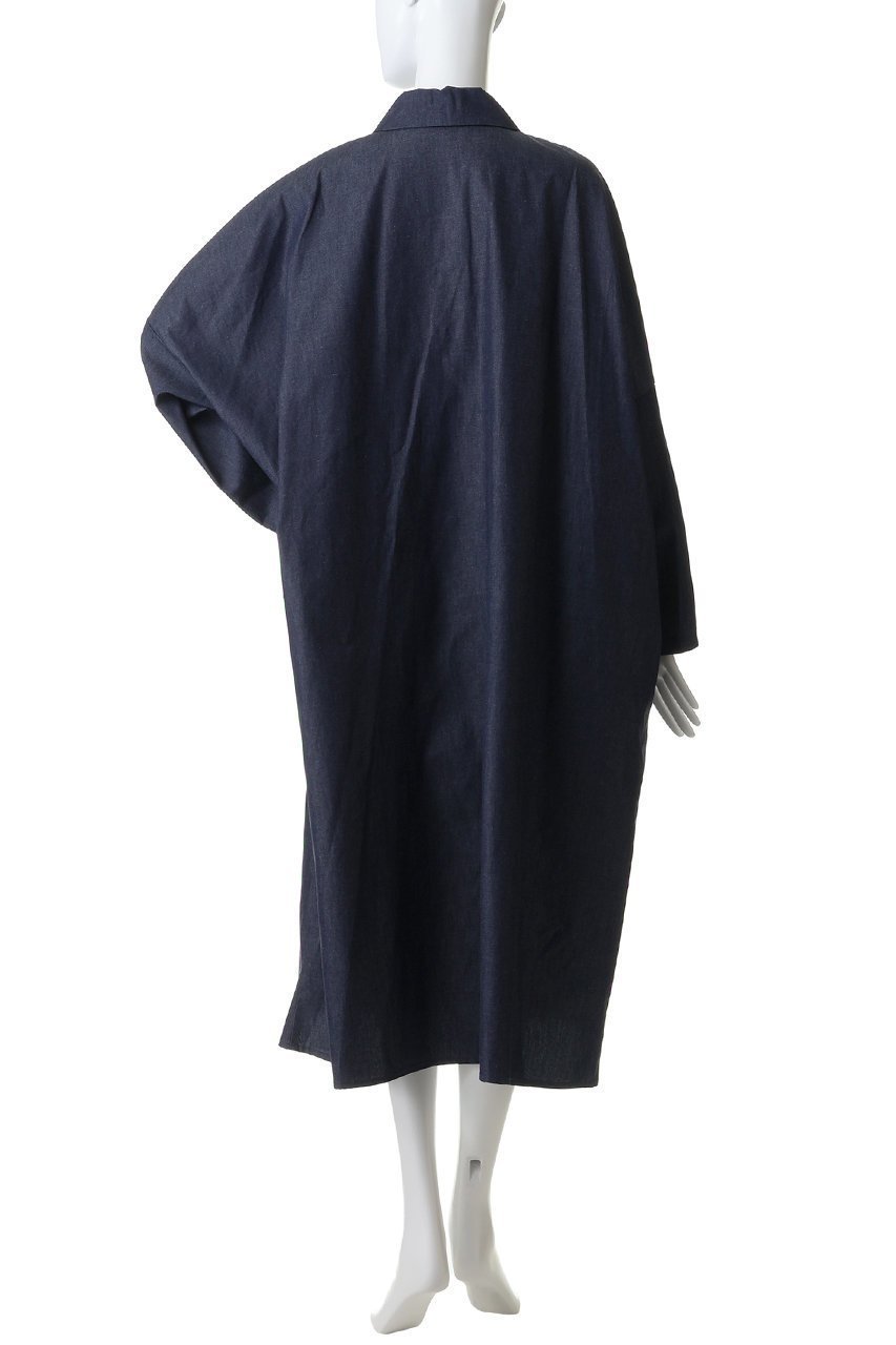 【ミズイロ インド/mizuiro ind】のdenim wide shirt OP ワンピース 人気、トレンドファッション・服の通販 founy(ファニー) 　ファッション　Fashion　レディースファッション　Fashion for Women　ワンピース　Dresses　チュニック　Tunic Tops & Dresses　おすすめ　Recommended / Our Picks　チュニック　Tunic, Long Top　ビッグ　Big, Oversized　ロング　Long, Long-Length　エレガント 上品　Elegant　other-4|ID: prp329100004892561 ipo3291000000036571540