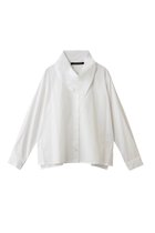 【ミズイロ インド/mizuiro ind】のscarf collar shirt シャツ 人気、トレンドファッション・服の通販 founy(ファニー) ファッション Fashion レディースファッション Fashion for Women トップス・カットソー Cut & Sew Tops シャツ・ブラウス・オフィスカジュアル Elegant Blouses & Button-Ups スカーフ Scarf, Neckwear スリット Slit, Slit Detail スリーブ Sleeve, Long Sleeve / Short Sleeve ボトム Bottoms, Lower Wear ロング Long, Long-Length thumbnail off white|ID: prp329100004892564 ipo3291000000036571558