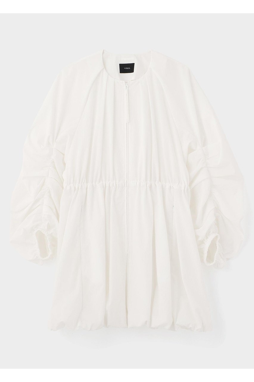 【ル フィル/LE PHIL】の《LE PHIL SPORTS》マイクロドットエアーシャーリングジャケット インテリア・キッズ・メンズ・レディースファッション・服の通販 founy(ファニー) ファッション Fashion レディースファッション Fashion for Women アウター Coat / Outerwear Collection レディースジャケット・軽アウター Jackets エアリー Airy Texture ギャザー Gathered, Ruffled ジャケット Jacket, Outerwear ドット Polka Dot, Dot Pattern フォルム Silhouette, Form エレガント 上品 Elegant 夏 Summer 春 Spring S/S・春夏 SS, Spring/Summer, Warm Season 無地 Plain, Solid Color 羽織 Haori, Light Jacket 軽量 Lightweight, Ultra Light ホワイト|ID: prp329100004892565 ipo3291000000036571568