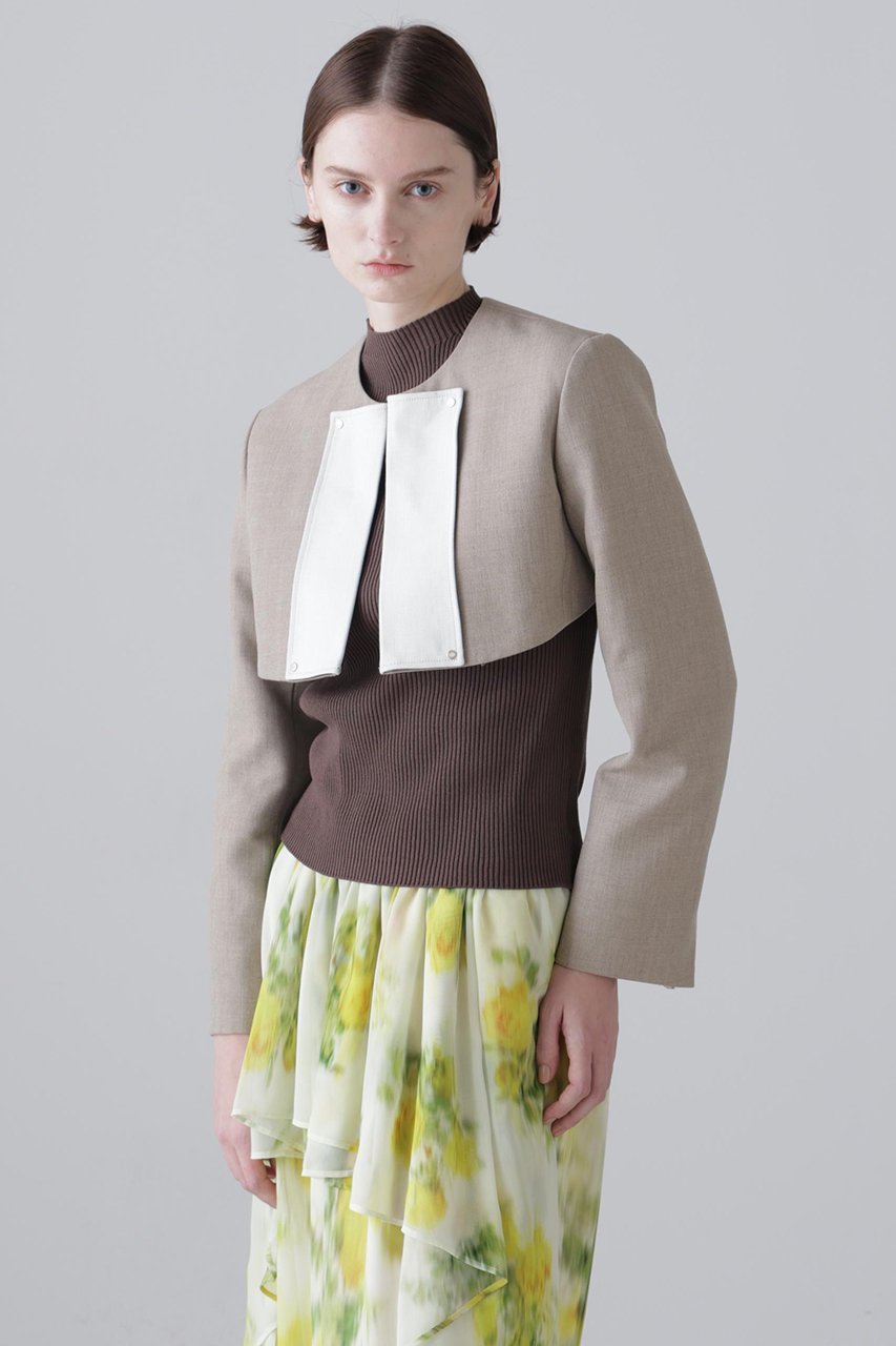 【アドーア/ADORE】のデュアルクロスジャケット 人気、トレンドファッション・服の通販 founy(ファニー) ファッション Fashion レディースファッション Fashion for Women アウター Coat / Outerwear Collection レディースジャケット・軽アウター Jackets ショート Short, Short Length ジャケット Jacket, Outerwear ドット Polka Dot, Dot Pattern other-2|ID: prp329100004892569 ipo3291000000036571593