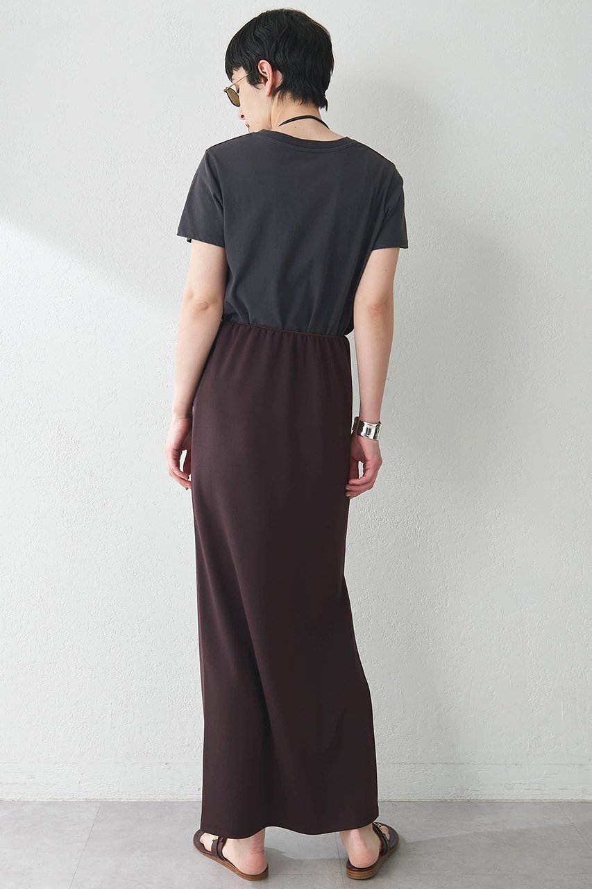 【ウィムガゼット/Whim Gazette】のカットジョーゼットスリットスカート 大人の最旬トレンドファッション＆コーディネート founy(ファウニー) 　ファッション　Fashion　レディースファッション　Fashion for Women　スカート　Skirts　ロングスカート　Long Skirts / Maxi & Midi Skirts　イエロー　Yellow　ジョーゼット　Georgette, Semi-Sheer Fabric　ストレッチ　Stretch, Stretchy Fabric　スリット　Slit, Slit Detail　ベーシック　Basic, Essential　ロング　Long, Long-Length　エレガント 上品　Elegant　other-3|ID: prp329100004892609 ipo3291000000036611970