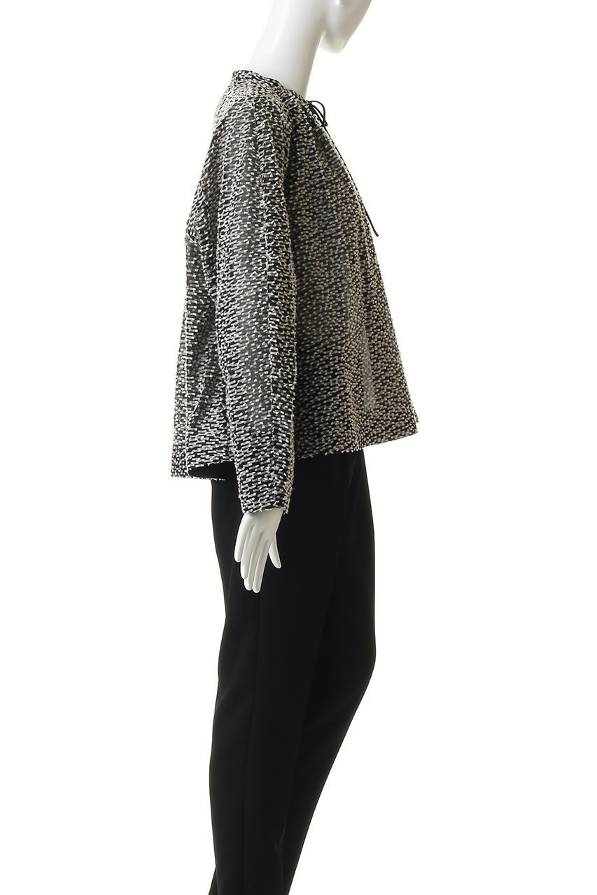 【デパリエ/DEPAREILLE】のテープカットジャカードブラウス 人気、トレンドファッション・服の通販 founy(ファニー) 　ファッション　Fashion　レディースファッション　Fashion for Women　トップス・カットソー　Cut & Sew Tops　シャツ・ブラウス・オフィスカジュアル　Elegant Blouses & Button-Ups　エレガント 上品　Elegant　シアー　Sheer, See-Through　シンプル　Simple, Minimal　スリーブ　Sleeve, Long Sleeve / Short Sleeve　ボトム　Bottoms, Lower Wear　ロング　Long, Long-Length　other-3|ID: prp329100004892667 ipo3291000000036572256