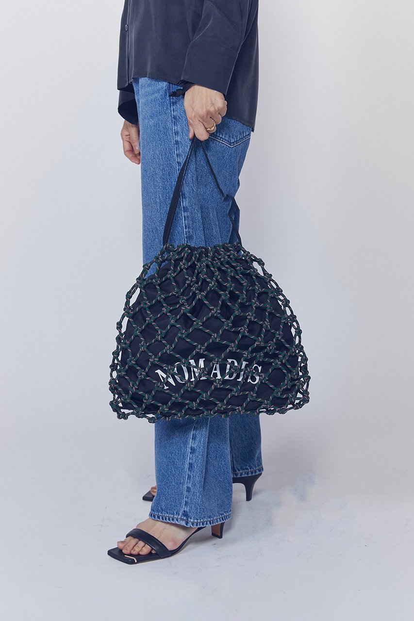 【プルミエ アロンディスモン/1er Arrondissement】の【NOMADIS】”TREK NET”巾着型バッグ 人気、トレンドファッション・服の通販 founy(ファニー) 　ファッション　Fashion　レディースファッション　Fashion for Women　バッグ　Bags　ラップ　Wrap, Wrap Design　巾着　Drawstring Bag, Kinchaku　other-6|ID: prp329100004892677 ipo3291000000036572329