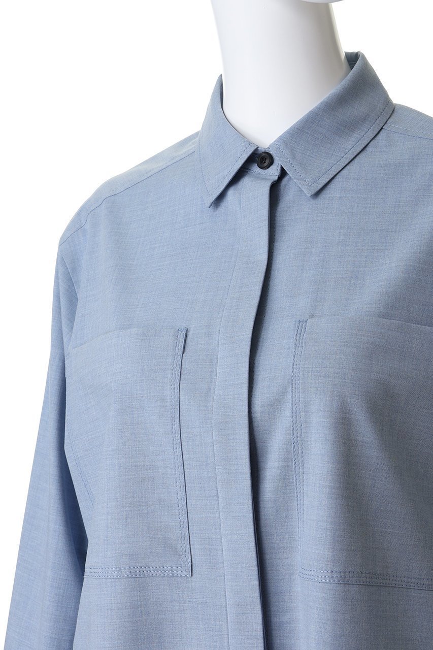 【ベイジ,/BEIGE,】のAPOPHY(アポフィ)/ブラウス 人気、トレンドファッション・服の通販 founy(ファニー) ファッション Fashion レディースファッション Fashion for Women トップス・カットソー Cut & Sew Tops シャツ・ブラウス・オフィスカジュアル Elegant Blouses & Button-Ups ショート Short, Short Length シンプル Simple, Minimal スリーブ Sleeve, Long Sleeve / Short Sleeve バランス Balance, Style Balance ポケット Pocket, Pocket Detail ロング Long, Long-Length 羽織 Haori, Light Jacket other-5|ID: prp329100004892685 ipo3291000000036572392