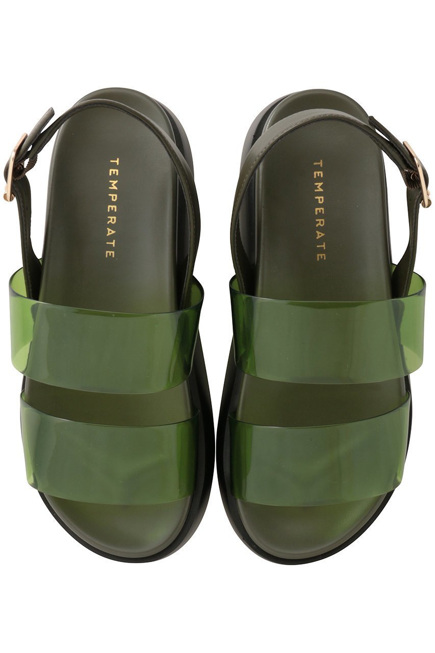 【テンパレイト/TEMPERATE】のENZO ダブルベルトサンダル(レイン対応) 人気、トレンドファッション・服の通販 founy(ファニー) 　ファッション　Fashion　レディースファッション　Fashion for Women　ベルト&ウエストマーク　Belts & Waist Accessories　サンダル　Sandals, Summer Shoes　シューズ　Shoes, Footwear　シンプル　Simple, Minimal　ストレート　Straight, Straight Cut　フィット　Fit, Slim Fit　ラバー　Rubber, Rubber Sole　ループ　Loop, Loop Knit　レイン　Rain, Rainproof　厚底　Platform Shoes　夏　Summer　軽量　Lightweight, Ultra Light　other-5|ID: prp329100004892713 ipo3291000000036572608