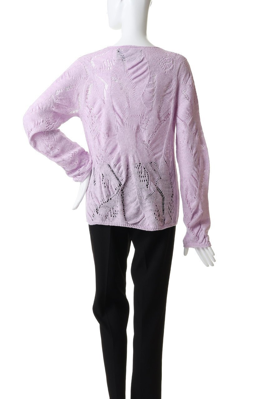 【エリオポール/heliopole】の【boussole】LEAF LACE Vネックニット 人気、トレンドファッション・服の通販 founy(ファニー) ファッション Fashion レディースファッション Fashion for Women トップス・カットソー Cut & Sew Tops ニット Knit Tops & Sweaters カジュアルプルオーバー・ニットトップス Pullovers & Knit Tops / Casual Pullovers Vネックトップス V-Neck Tops / V-Cut Neckline Shirts ドレープ Drape, Draping Fabric ランダム Random, Irregular レース Lace, Lace Fabric 夏 Summer 春 Spring S/S・春夏 SS, Spring/Summer, Warm Season 透かし Cut-Out, Lacework other-4|ID: prp329100004892735 ipo3291000000036572788