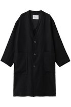 【エリオポール/heliopole】のダンガリーリネンコート ブラック|ID: prp329100004892743 ipo3291000000036572854
