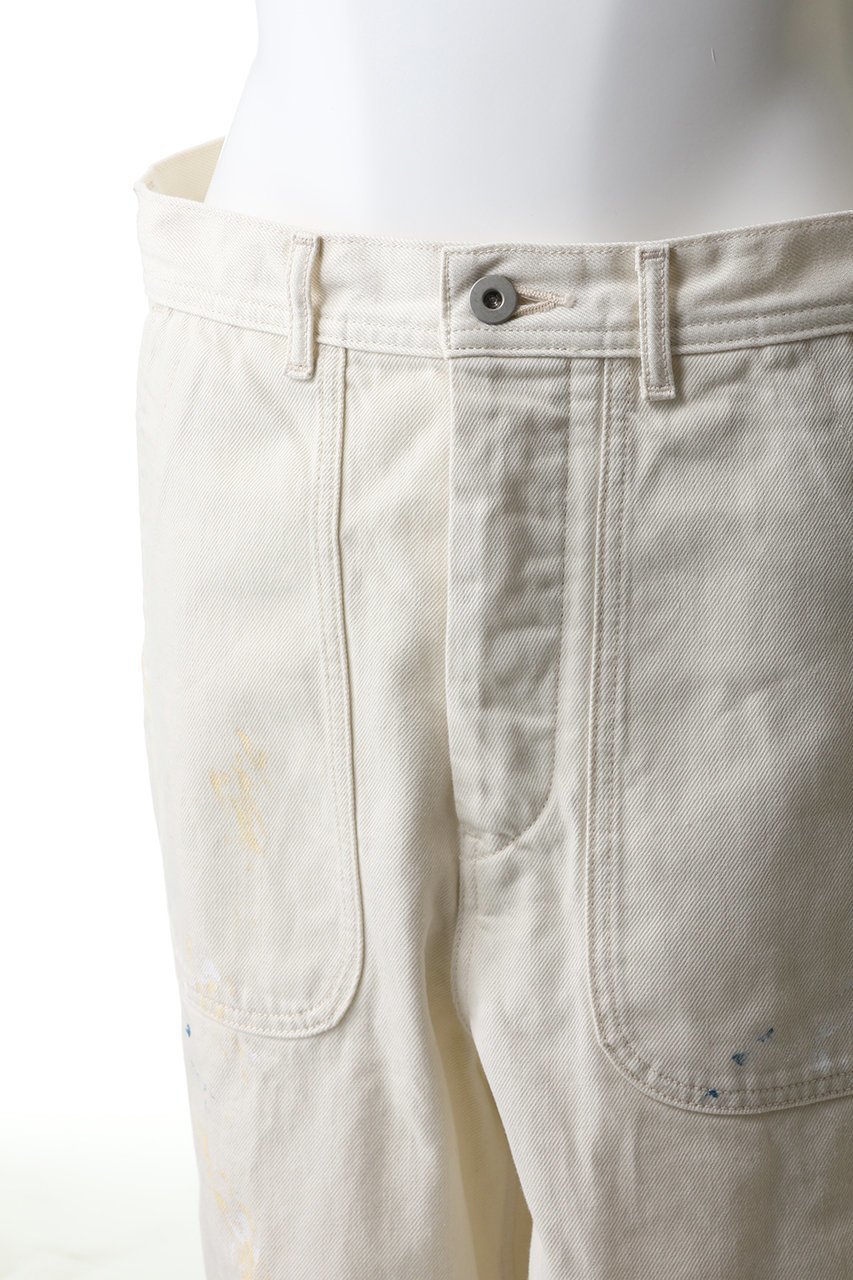 【イレーヴ/YLEVE】のハンド ペイント デニム M45 パンツ 人気、トレンドファッション・服の通販 founy(ファニー) 　ファッション　Fashion　レディースファッション　Fashion for Women　パンツ　Pants & Trousers　デニムパンツ・ジーンズ・美脚デニム　Denim Jeans & Pants　シンプル　Simple, Minimal　デニム　Denim, Jeans Material　ハンド　Hand, Handmade　other-5|ID: prp329100004892771 ipo3291000000036573078