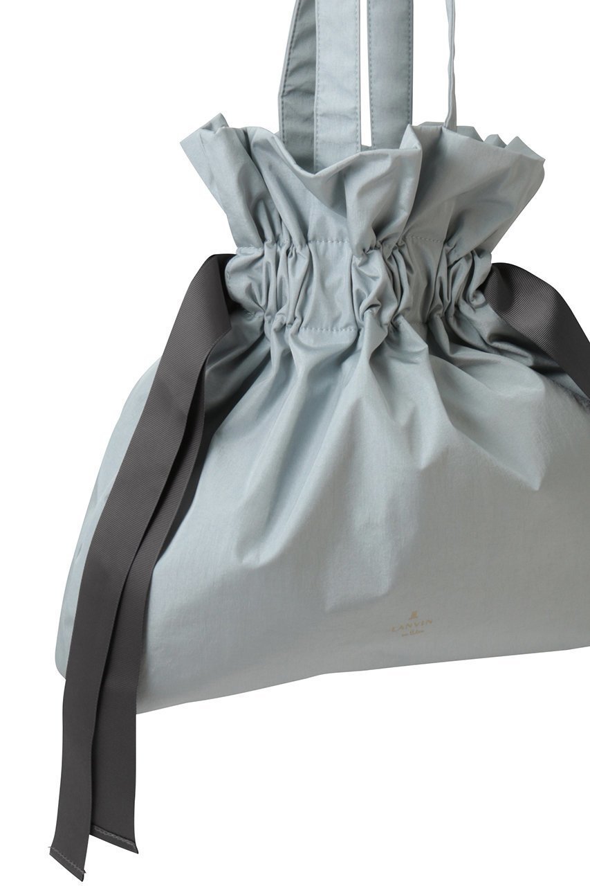 【ランバン オン ブルー/LANVIN en Bleu】のグログランギャザートートバッグ 大人の最旬トレンドファッション＆コーディネート founy(ファウニー) 　ファッション　Fashion　レディースファッション　Fashion for Women　バッグ　Bags　ギャザー　Gathered, Ruffled　フェミニン　Feminine, Girly　巾着　Drawstring Bag, Kinchaku　other-4|ID: prp329100004892784 ipo3291000000036573227
