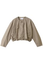 【スタニングルアー/STUNNING LURE】のrショートボリュームブルゾン ベージュ|ID: prp329100004892794 ipo3291000000036573317