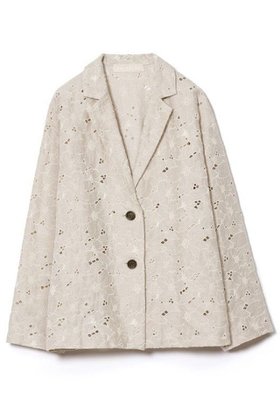 【プリスティン/PRISTINE】のフラワーエンブジャケット 人気、トレンドファッション・服の通販 founy(ファニー) ファッション Fashion レディースファッション Fashion for Women アウター Coat / Outerwear Collection レディースジャケット・軽アウター Jackets 春 Spring シンプル Simple, Minimal ジャケット Jacket, Outerwear セットアップ Set-Up, Coordinated Outfit ハンド Hand, Handmade リネン Linen, Linen Fabric レース Lace, Lace Fabric セレモニー Ceremony |ID:prp329100004892814