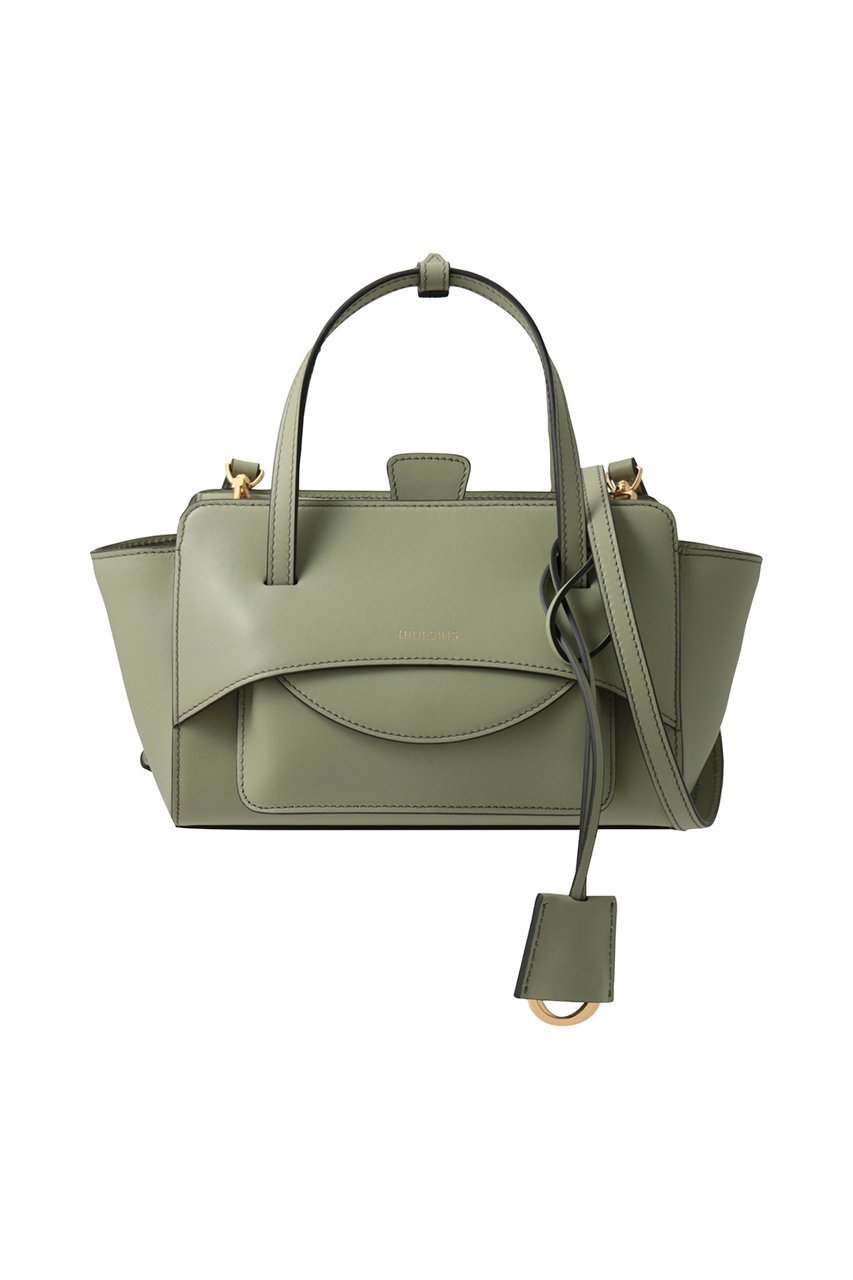 【その他のブランド/Other】のFLAP S ハンドバッグ インテリア・キッズ・メンズ・レディースファッション・服の通販 founy(ファニー) 　ファッション　Fashion　レディースファッション　Fashion for Women　バッグ　Bags　コンパクト　Compact, Small Size　チャーム　Charm, Pendant　フォルム　Silhouette, Form　ポケット　Pocket, Pocket Detail　セージ|ID: prp329100004892816 ipo3291000000036573519