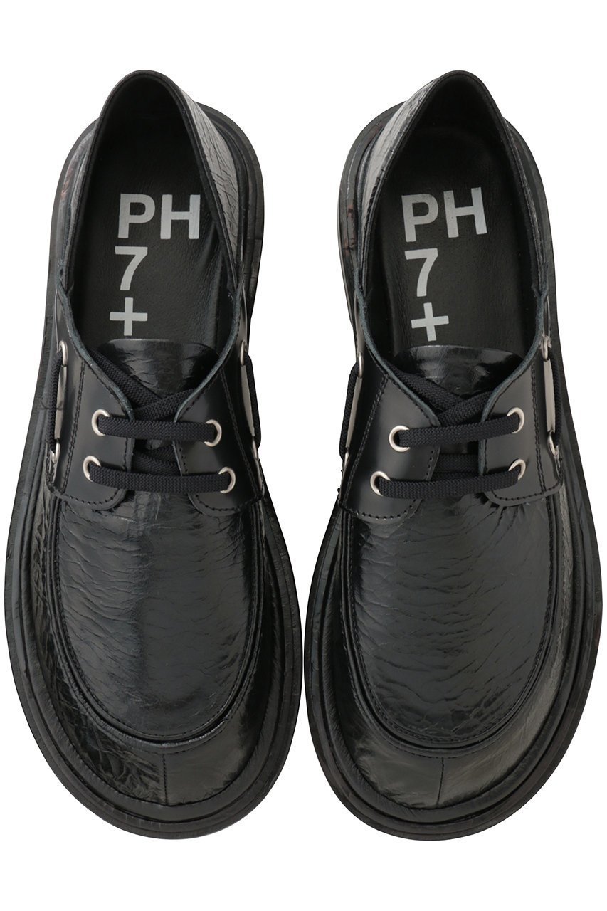 【ピアッカセッテ/ph7+】のソフトデッキシューズ インテリア・キッズ・メンズ・レディースファッション・服の通販 founy(ファウニー) 　ファッション　Fashion　レディースファッション　Fashion for Women　シューズ　Shoes, Footwear　フラット　Flat, Flat Shoes　人気　Popular, Best Seller　ブラック|ID: prp329100004892876 ipo3291000000036574021