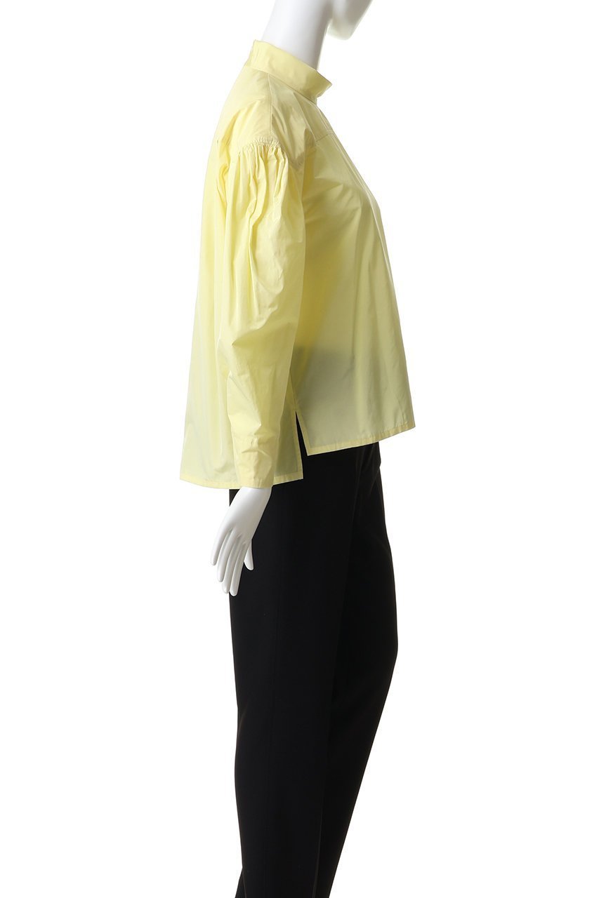 【デザイン ワークス/DESIGN WORKS】のタフタマトンスリーブギャザーブラウス 人気、トレンドファッション・服の通販 founy(ファニー) 　ファッション　Fashion　レディースファッション　Fashion for Women　トップス・カットソー　Cut & Sew Tops　シャツ・ブラウス・オフィスカジュアル　Elegant Blouses & Button-Ups　ジャケット　Jacket, Outerwear　スリーブ　Sleeve, Long Sleeve / Short Sleeve　ドロップ　Drop Shoulder, Dropped Style　バランス　Balance, Style Balance　フォルム　Silhouette, Form　ヨーク　Yoke, Yoke Design　ロング　Long, Long-Length　エレガント 上品　Elegant　other-3|ID: prp329100004892890 ipo3291000000036574142