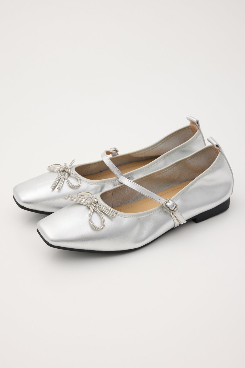 【スタッカート/STACCATO】のクロスリボンメリージェーンフラット 人気、トレンドファッション・服の通販 founy(ファニー) 　ファッション　Fashion　レディースファッション　Fashion for Women　おすすめ　Recommended / Our Picks　インソール　Shoe Insole　シューズ　Shoes, Footwear　ストーン　Stone, Gem-Like　ダウン　Down, Puffer　バレエ　Ballet, Ballet Style　フラット　Flat, Flat Shoes　リボン　Ribbon, Bow　other-2|ID: prp329100004892900 ipo3291000000036574235