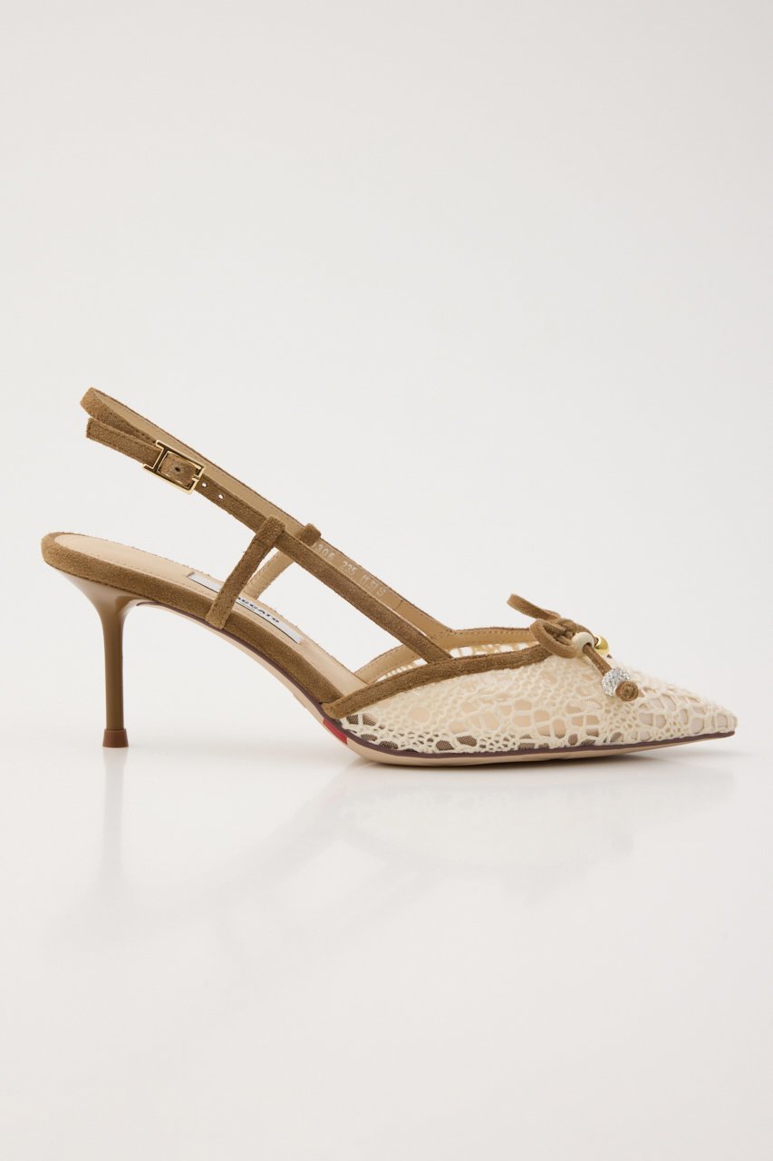 【スタッカート/STACCATO】のクロシェエバックオープンパンプス 人気、トレンドファッション・服の通販 founy(ファニー) ファッション Fashion レディースファッション Fashion for Women バッグ Bags アンクル Ankle-Length Design クロシェ Crochet, Knitted Lace コンビ Combo, Combination Style ミドル Middle Length, Mid Height メッシュ Mesh, Net Fabric ラップ Wrap, Wrap Design リゾート Resort, Vacation Style 今季 This Season, Current Season 夏 Summer 春 Spring S/S・春夏 SS, Spring/Summer, Warm Season other-3|ID: prp329100004892903 ipo3291000000036574261