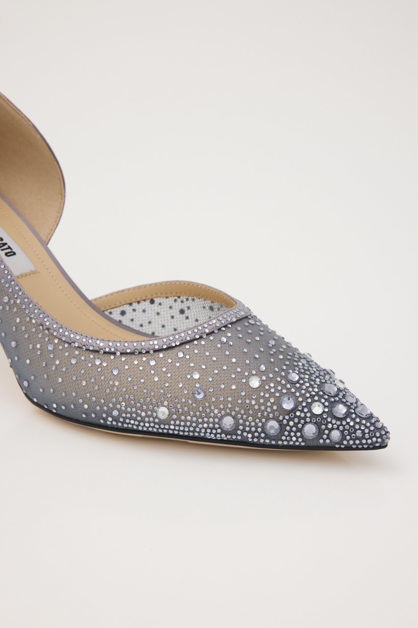 【スタッカート/STACCATO】のダイヤオルセーパンプス 人気、トレンドファッション・服の通販 founy(ファニー) 　ファッション　Fashion　レディースファッション　Fashion for Women　ストーン　Stone, Gem-Like　ベーシック　Basic, Essential　メッシュ　Mesh, Net Fabric　other-6|ID: prp329100004892904 ipo3291000000036574275