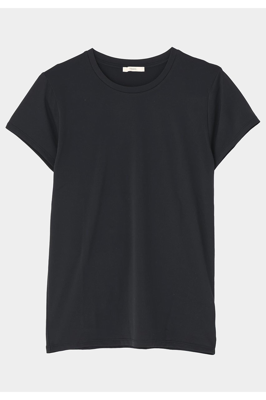 【ル フィル/LE PHIL】のハイストレッチT 人気、トレンドファッション・服の通販 founy(ファニー) 　ファッション　Fashion　レディースファッション　Fashion for Women　トップス・カットソー　Cut & Sew Tops　シャツ・ブラウス・オフィスカジュアル　Elegant Blouses & Button-Ups　ロングTシャツ・Tシャツ　Longline T-Shirts & Tees　カットソー・ベーシックTシャツ　Cut-and-Sewn Tops / Stretch Tees & Basics　インナー　Innerwear　ショート　Short, Short Length　シンプル　Simple, Minimal　ジャケット　Jacket, Outerwear　ストレッチ　Stretch, Stretchy Fabric　スリム　Slim, Slim Fit　スリーブ　Sleeve, Long Sleeve / Short Sleeve　 other-1|ID: prp329100004892914 ipo3291000000036574342