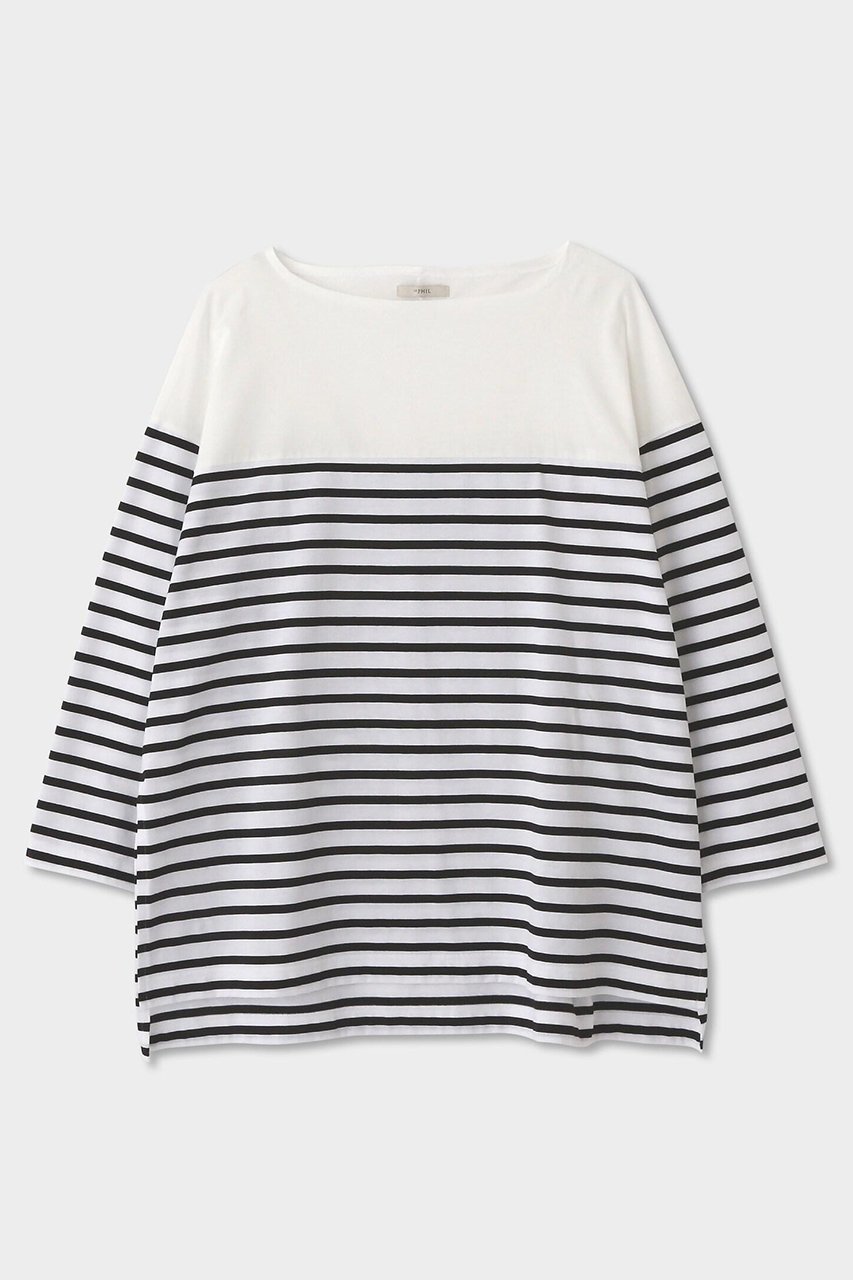 【ル フィル/LE PHIL】のビッグストライブT 人気、トレンドファッション・服の通販 founy(ファニー) ファッション Fashion レディースファッション Fashion for Women トップス・カットソー Cut & Sew Tops シャツ・ブラウス・オフィスカジュアル Elegant Blouses & Button-Ups ロングTシャツ・Tシャツ Longline T-Shirts & Tees カットソー・ベーシックTシャツ Cut-and-Sewn Tops / Stretch Tees & Basics スタンダード Standard, Basic スリット Slit, Slit Detail スリーブ Sleeve, Long Sleeve / Short Sleeve バランス Balance, Style Balance ボーダー Border, Stripe ロング Long, Long-Length 再入荷 Restock / Back in Stock other-2|ID: prp329100004892915 ipo3291000000036574353