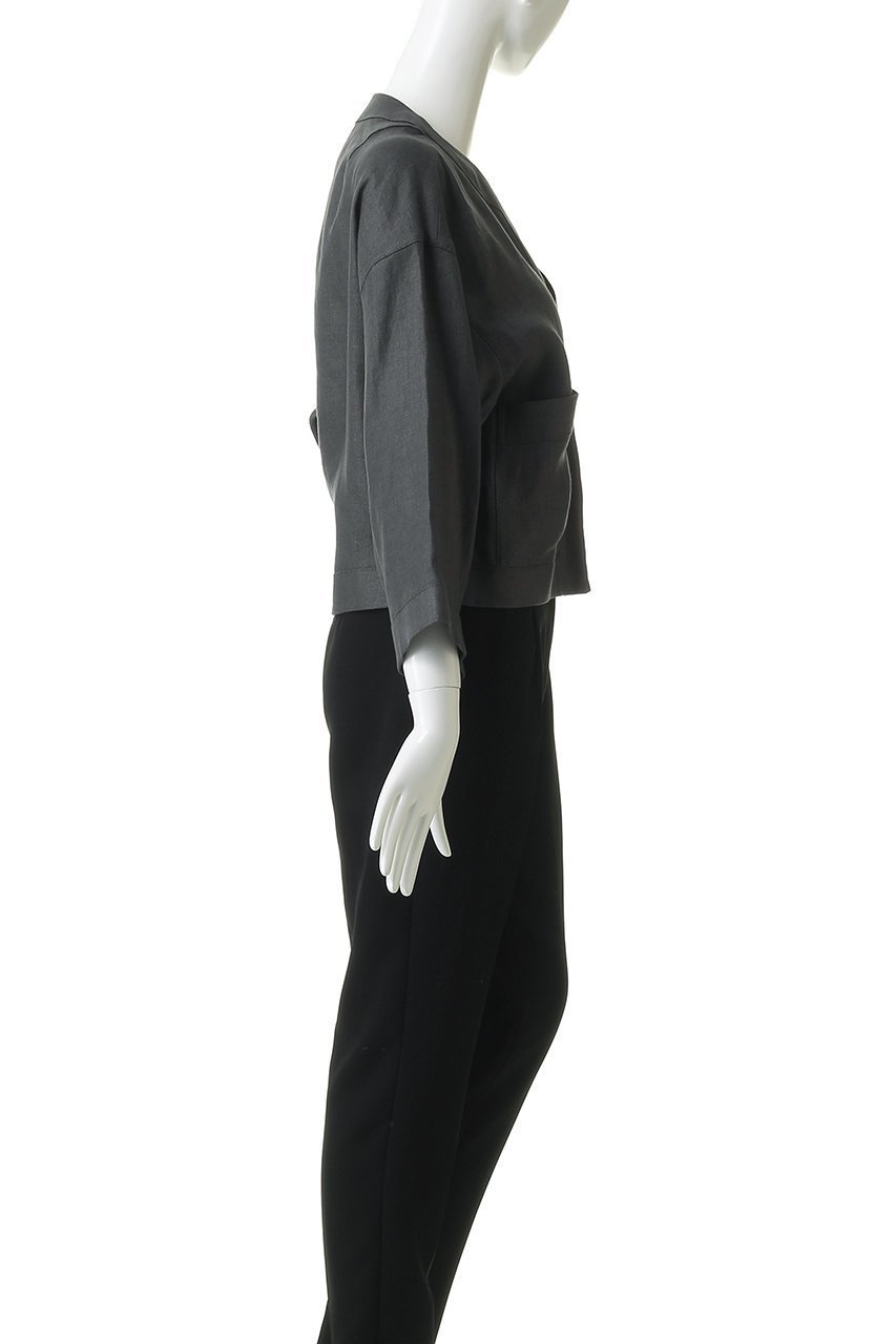 【プレインピープル/PLAIN PEOPLE】のリネンオックスショートジャケット 人気、トレンドファッション・服の通販 founy(ファニー) 　ファッション　Fashion　レディースファッション　Fashion for Women　アウター　Coat / Outerwear Collection　レディースジャケット・軽アウター　Jackets　おすすめ　Recommended / Our Picks　ショート　Short, Short Length　シンプル　Simple, Minimal　ジャケット　Jacket, Outerwear　セットアップ　Set-Up, Coordinated Outfit　リネン　Linen, Linen Fabric　夏　Summer　新作・新入荷　New Arrivals / New In　春　Spring　S/S・春夏　SS, Spring/Summer, Warm Season　other-3|ID: prp329100004892924 ipo3291000000036574409