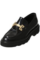 【ルカグロッシ/LucaGrossi】の厚底メタルモチーフローファー 人気、トレンドファッション・服の通販 founy(ファニー) ファッション Fashion レディースファッション Fashion for Women なめらか Smooth, Silky Texture シューズ Shoes, Footwear フラット Flat, Flat Shoes メタル Metal, Metal Parts モチーフ Motif, Design Theme リュクス Luxury, Elegant, High-End, Chic エレガント 上品 Elegant 厚底 Platform Shoes thumbnail ブラック|ID: prp329100004892933 ipo3291000000036574467