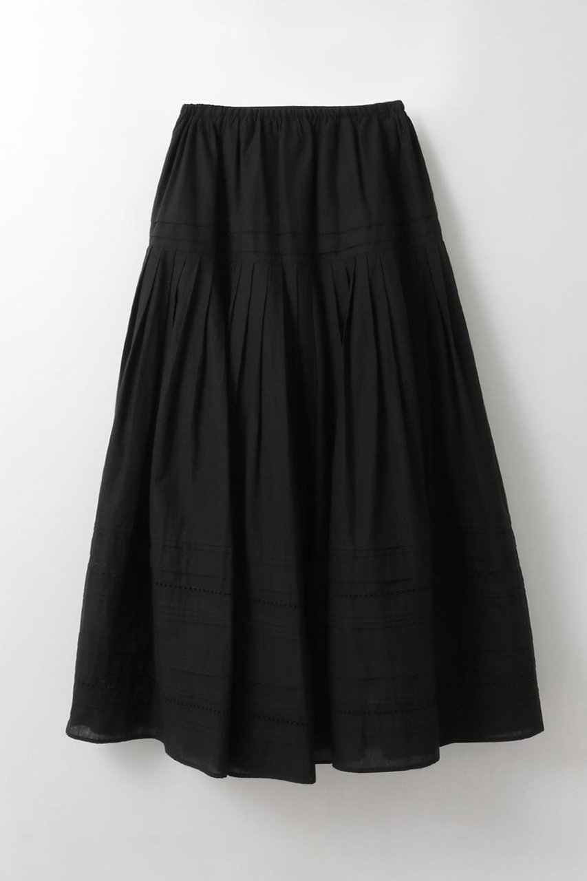 【ハー/HER.】のタックティアードスカート 人気、トレンドファッション・服の通販 founy(ファニー) 　ファッション　Fashion　レディースファッション　Fashion for Women　スカート　Skirts　ティアードスカート　Tiered Skirts　ロングスカート　Long Skirts / Maxi & Midi Skirts　インド　Indian Textile　ランダム　Random, Irregular　レース　Lace, Lace Fabric　ロング　Long, Long-Length　新作・新入荷　New Arrivals / New In　 other-1|ID: prp329100004892987 ipo3291000000036574874