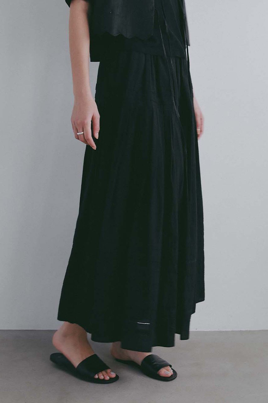 【ハー/HER.】のタックティアードスカート 人気、トレンドファッション・服の通販 founy(ファニー) 　ファッション　Fashion　レディースファッション　Fashion for Women　スカート　Skirts　ティアードスカート　Tiered Skirts　ロングスカート　Long Skirts / Maxi & Midi Skirts　インド　Indian Textile　ランダム　Random, Irregular　レース　Lace, Lace Fabric　ロング　Long, Long-Length　新作・新入荷　New Arrivals / New In　other-4|ID: prp329100004892987 ipo3291000000036574880