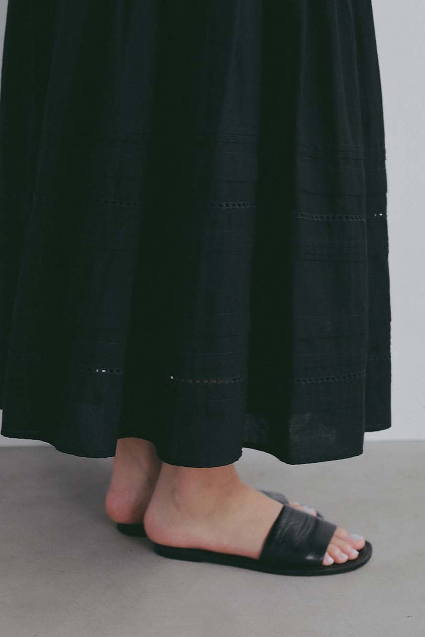 【ハー/HER.】のタックティアードスカート 人気、トレンドファッション・服の通販 founy(ファニー) 　ファッション　Fashion　レディースファッション　Fashion for Women　スカート　Skirts　ティアードスカート　Tiered Skirts　ロングスカート　Long Skirts / Maxi & Midi Skirts　インド　Indian Textile　ランダム　Random, Irregular　レース　Lace, Lace Fabric　ロング　Long, Long-Length　新作・新入荷　New Arrivals / New In　other-6|ID: prp329100004892987 ipo3291000000036574882