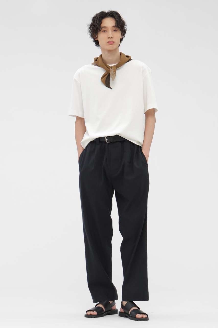 【その他のブランド/Other】のLINEN WOOL SILK PLAINWEAVE TROUSERS 人気、トレンドファッション・服の通販 founy(ファニー) 　ファッション　Fashion　レディースファッション　Fashion for Women　パンツ　Pants & Trousers　おすすめ　Recommended / Our Picks　シルク　Silk, 100% Silk　セットアップ　Set-Up, Coordinated Outfit　ドローストリング　Drawstring, Pull Cord　バランス　Balance, Style Balance　ブルゾン　Blouson, Bomber Jacket　プリーツ　Pleats, Pleated　ベーシック　Basic, Essential　リネン　Linen, Linen Fabric　新作・新入荷　New Arrivals / New In　other-3|ID: prp329100004893019 ipo3291000000036575296