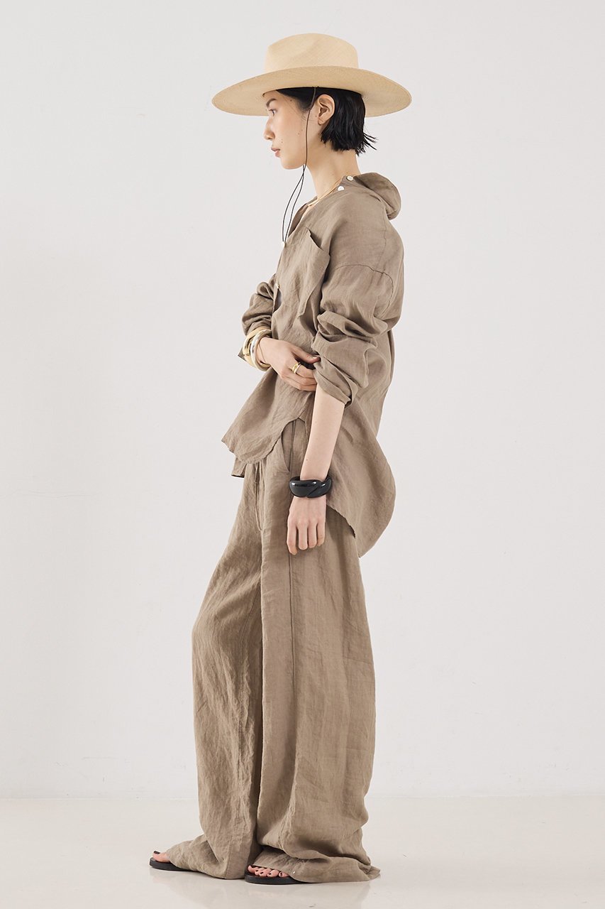 【ザ ストア バイ シー/THE STORE by C】の【COCUCA】リネンペアリングパンツ 人気、トレンドファッション・服の通販 founy(ファニー) 　ファッション　Fashion　レディースファッション　Fashion for Women　パンツ　Pants & Trousers　ジュエリー　Jewelry, Accessories　セットアップ　Set-Up, Coordinated Outfit　パイピング　Piping, Trim Design　リゾート　Resort, Vacation Style　リネン　Linen, Linen Fabric　リラックス　Relax, Relaxed Fit　おすすめ　Recommended / Our Picks　新作・新入荷　New Arrivals / New In　other-6|ID: prp329100004893022 ipo3291000000036575319