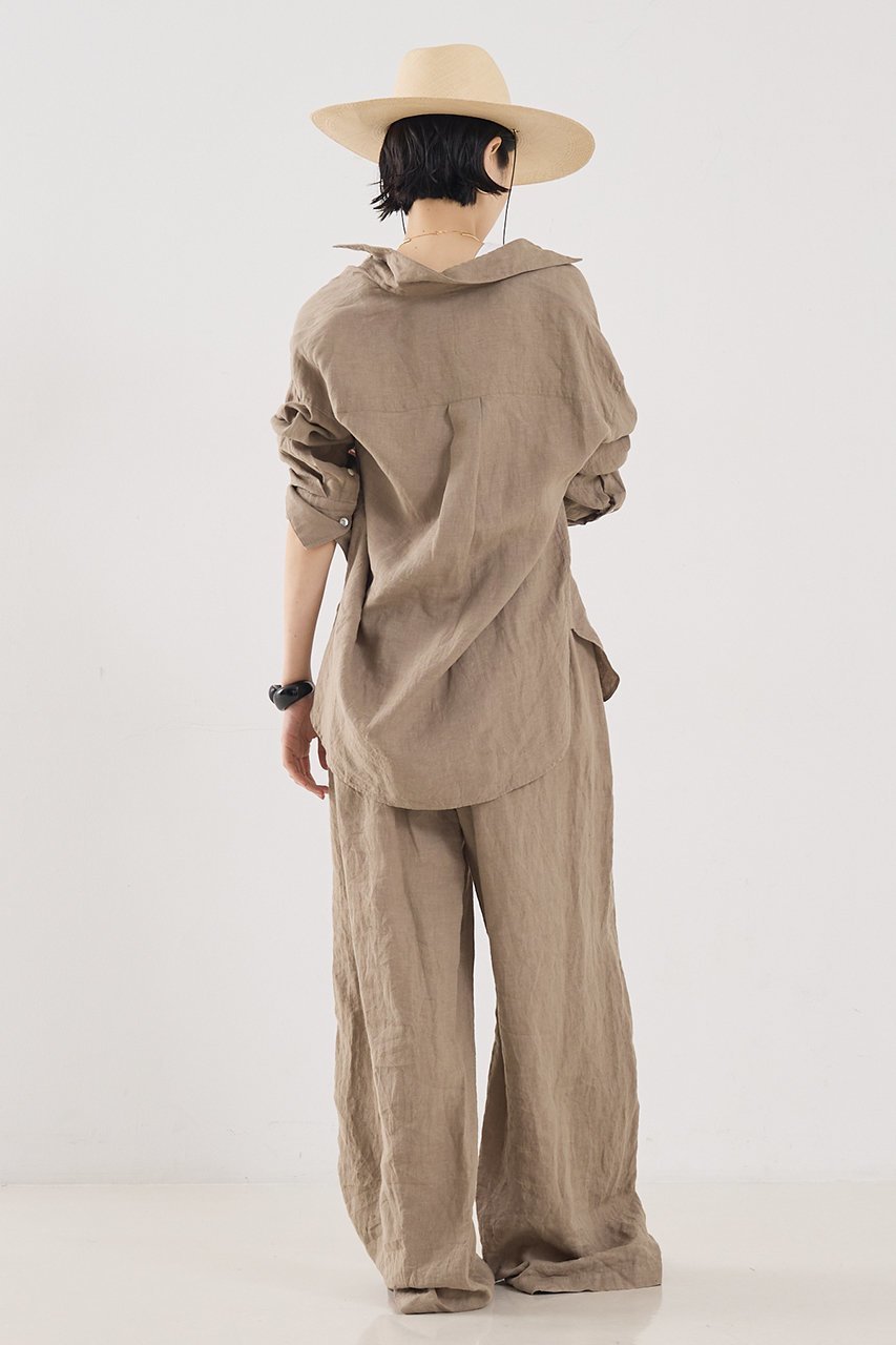 【ザ ストア バイ シー/THE STORE by C】の【COCUCA】リネンペアリングパンツ 人気、トレンドファッション・服の通販 founy(ファニー) 　ファッション　Fashion　レディースファッション　Fashion for Women　パンツ　Pants & Trousers　ジュエリー　Jewelry, Accessories　セットアップ　Set-Up, Coordinated Outfit　パイピング　Piping, Trim Design　リゾート　Resort, Vacation Style　リネン　Linen, Linen Fabric　リラックス　Relax, Relaxed Fit　おすすめ　Recommended / Our Picks　新作・新入荷　New Arrivals / New In　other-7|ID: prp329100004893022 ipo3291000000036575321