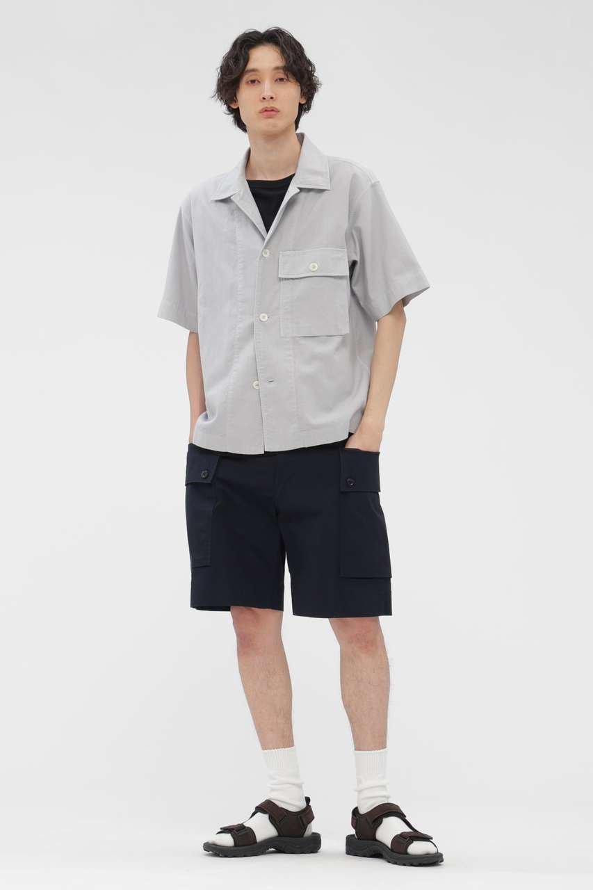 【マーガレット ハウエル/MARGARET HOWELL / MEN】のWASHED COTTON NYLON RIPSTOP TROUSERS 大人の最旬トレンドファッション＆コーディネート founy(ファウニー) 　ファッション　Fashion　メンズファッション　Fashion for Men　ボトムス　Bottoms　ハーフパンツ・ショートパンツ　Shorts & Half Pants　ショーツ　Shorts, Short Pants　ショート　Short, Short Length　ストレッチ　Stretch, Stretchy Fabric　モダン　Modern, Contemporary　リップ　Lip, Lip Motif　other-4|ID: prp329100004893029 ipo3291000000036575366