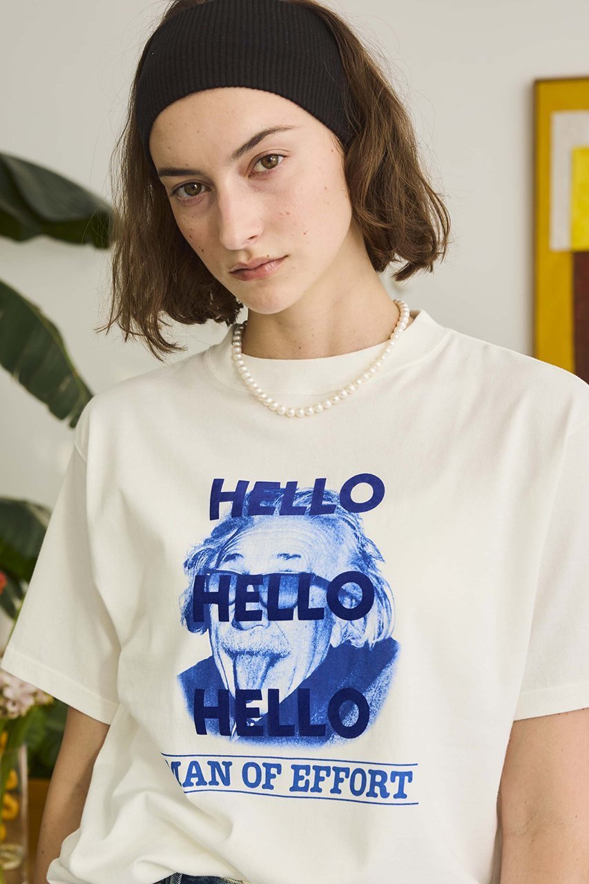 【オブラダ/Oblada】のMAN OF EFFORT Tシャツ 人気、トレンドファッション・服の通販 founy(ファニー) 　ファッション　Fashion　レディースファッション　Fashion for Women　トップス・カットソー　Cut & Sew Tops　シャツ・ブラウス・オフィスカジュアル　Elegant Blouses & Button-Ups　ロングTシャツ・Tシャツ　Longline T-Shirts & Tees　カットソー・ベーシックTシャツ　Cut-and-Sewn Tops / Stretch Tees & Basics　おすすめ　Recommended / Our Picks　ショート　Short, Short Length　スラックス　Slacks, Dress Pants　スリーブ　Sleeve, Long Sleeve / Short Sleeve　デニム　Denim, Jeans Material　フレア　Flare, Flared　人気　Popular, Best Seller　other-8|ID: prp329100004893035 ipo3291000000036575415