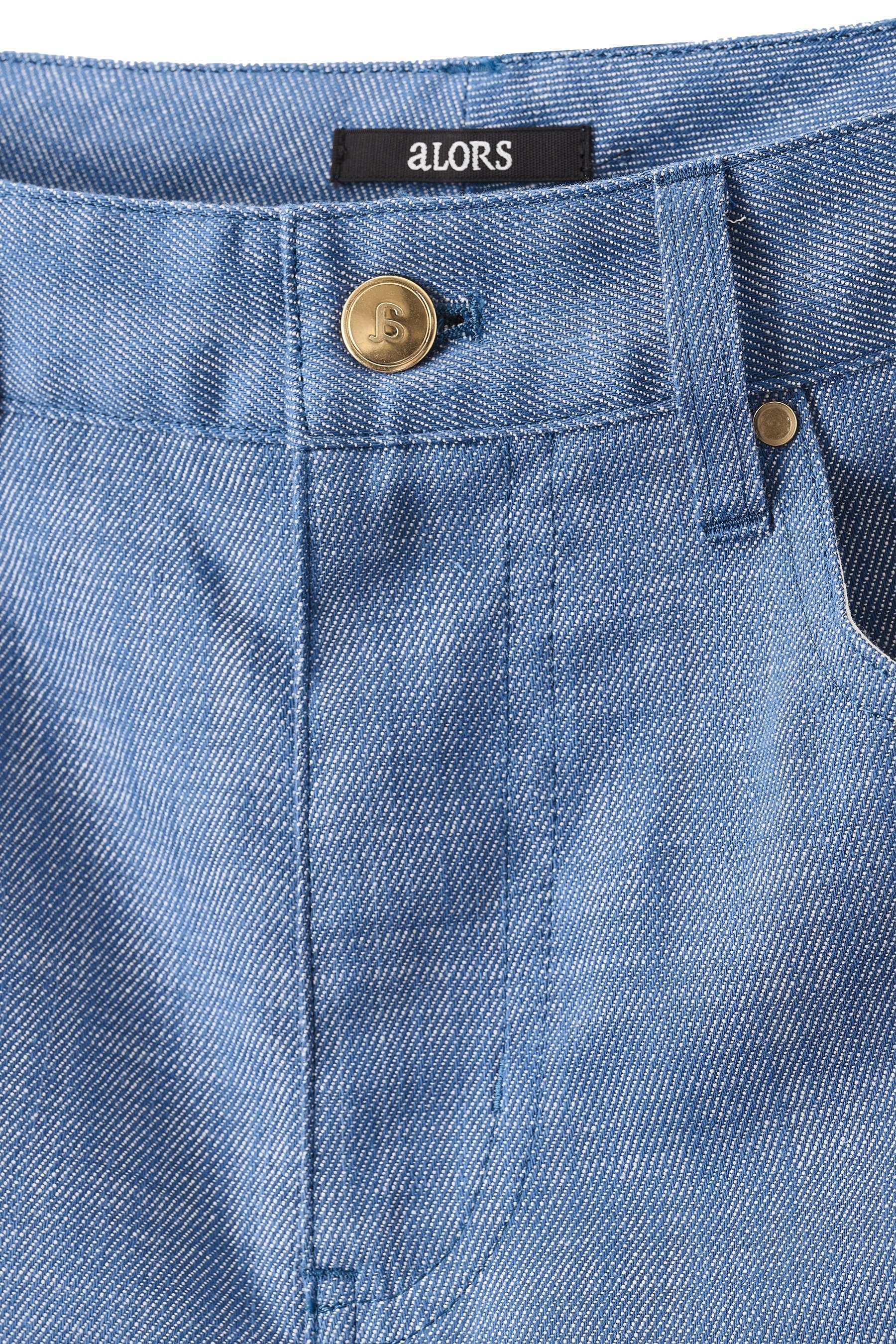 【アロー/aLORS】のPantalon Eclat デニムパンツ 大人の最旬トレンドファッション＆コーディネート founy(ファウニー) 　ファッション　Fashion　レディースファッション　Fashion for Women　パンツ　Pants & Trousers　デニムパンツ・ジーンズ・美脚デニム　Denim Jeans & Pants　イタリア　Italy　エレガント 上品　Elegant　ジャケット　Jacket, Outerwear　スラックス　Slacks, Dress Pants　デニム　Denim, Jeans Material　バランス　Balance, Style Balance　プリント　Print, Printed Pattern　ラグジュアリー　Luxury, Elegant　リラックス　Relax, Relaxed Fit　ワイド　Wide, Wide Fit　夏　Summer　新作・新入荷　New Arrivals / New In　other-3|ID: prp329100004893057 ipo3291000000036575578
