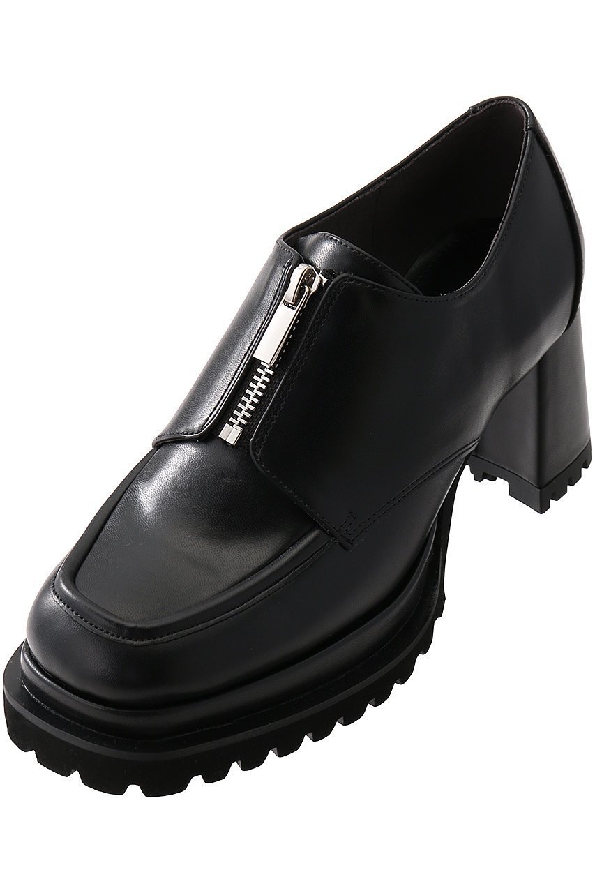 【ダニエラ アンド ジェマ/Daniella & GEMMA】の【レイン対応】ストームジップヒールローファー 人気、トレンドファッション・服の通販 founy(ファニー) 　ファッション　Fashion　レディースファッション　Fashion for Women　シューズ　Shoes, Footwear　シルバー　Silver, Metallic Silver　スタイリッシュ　Stylish, Fashionable　ファブリック　Fabric, Textile　フラット　Flat, Flat Shoes　レイン　Rain, Rainproof　エレガント 上品　Elegant　再入荷　Restock / Back in Stock　 other-1|ID: prp329100004893086 ipo3291000000036575882