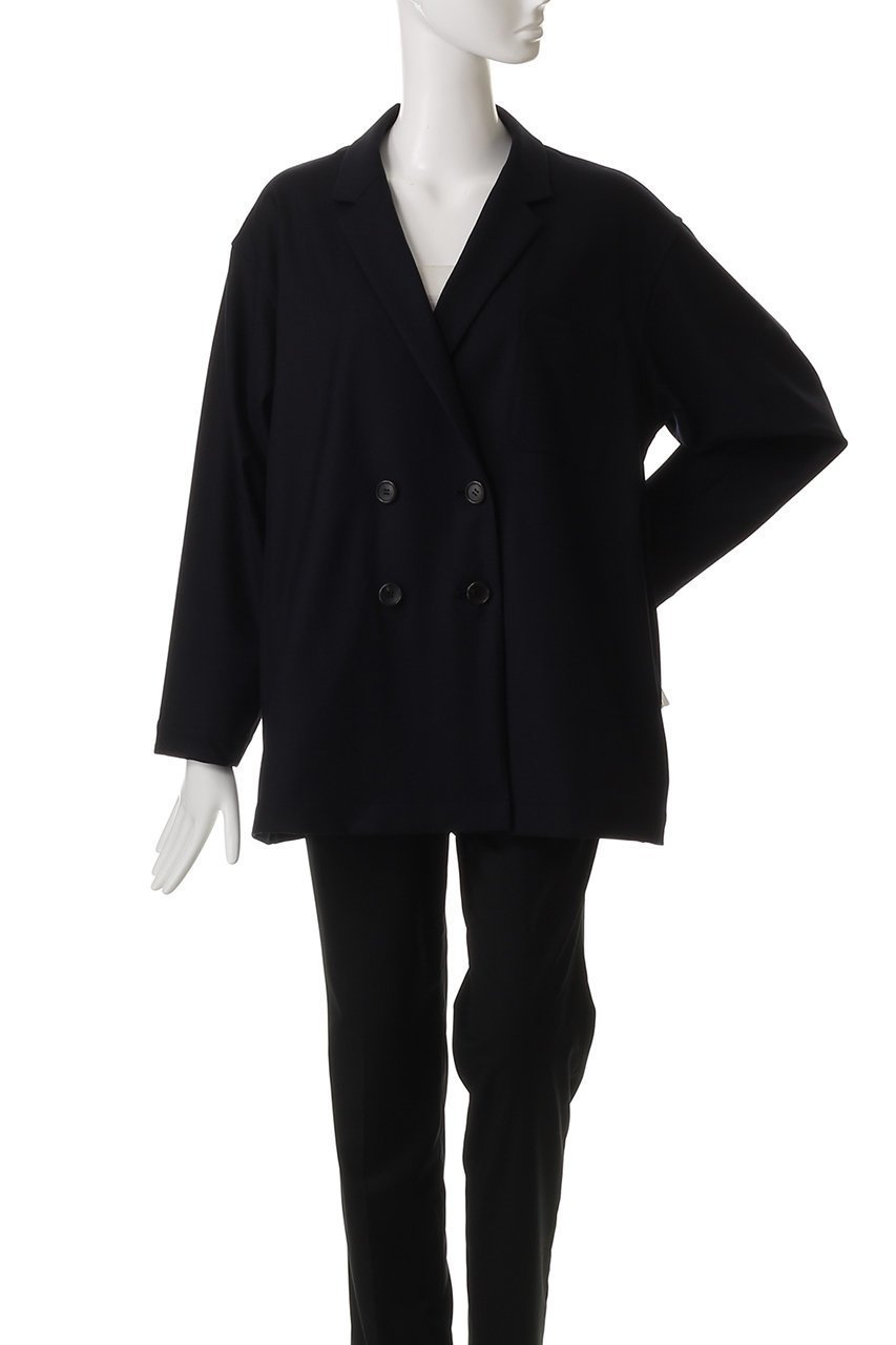【マイ ウィークネス/MY WEAKNESS】のOlja Jacket 大人の最旬トレンドファッション＆コーディネート founy(ファウニー) 　ファッション　Fashion　レディースファッション　Fashion for Women　アウター　Coat / Outerwear Collection　レディースジャケット・軽アウター　Jackets　ウォッシャブル　Machine Washable　エレガント 上品　Elegant　カーディガン　Cardigan, Knitwear　ジャケット　Jacket, Outerwear　ストレッチ　Stretch, Stretchy Fabric　ダブル　Double, Double-Breasted　軽量　Lightweight, Ultra Light　other-2|ID: prp329100004893110 ipo3291000000036612076