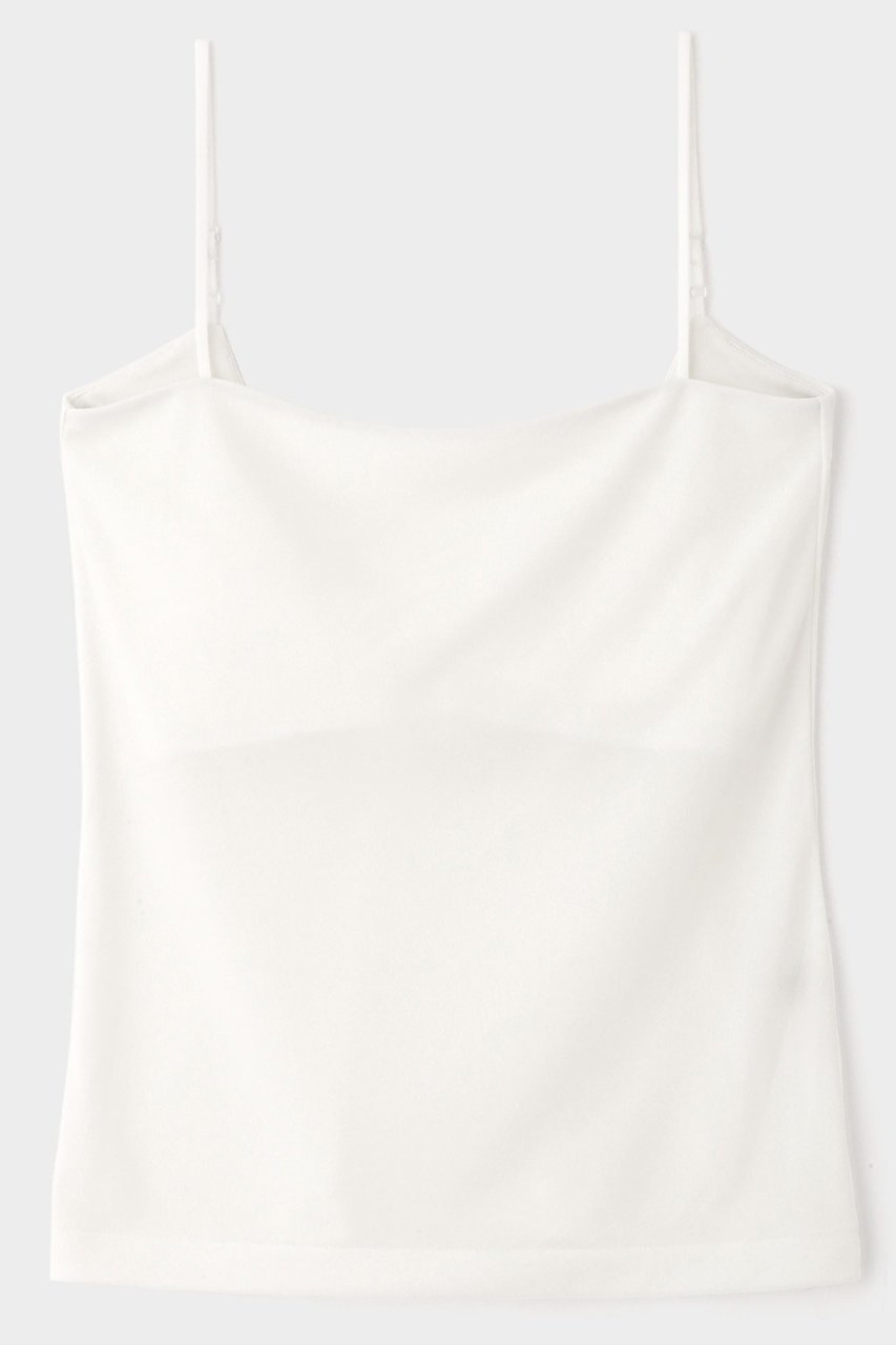 【ル フィル/LE PHIL】のカップインキャミトップ インテリア・キッズ・メンズ・レディースファッション・服の通販 founy(ファニー) ファッション Fashion レディースファッション Fashion for Women トップス・カットソー Cut & Sew Tops キャミソール&ノースリーブ Camisoles & Sleeveless Tops シャツ・ブラウス・オフィスカジュアル Elegant Blouses & Button-Ups ロングTシャツ・Tシャツ Longline T-Shirts & Tees カットソー・ベーシックTシャツ Cut-and-Sewn Tops / Stretch Tees & Basics インナー Innerwear キャミソール Camisole, Spaghetti Strap Top ジャケット Jacket, Outerwear タンク Tank Top, Sleeveless Top ラップ Wrap, Wrap Design ホワイト|ID: prp329100004893166 ipo3291000000036576493