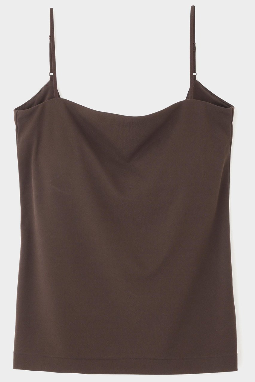 【ル フィル/LE PHIL】のカップインキャミトップ インテリア・キッズ・メンズ・レディースファッション・服の通販 founy(ファニー) ファッション Fashion レディースファッション Fashion for Women トップス・カットソー Cut & Sew Tops キャミソール&ノースリーブ Camisoles & Sleeveless Tops シャツ・ブラウス・オフィスカジュアル Elegant Blouses & Button-Ups ロングTシャツ・Tシャツ Longline T-Shirts & Tees カットソー・ベーシックTシャツ Cut-and-Sewn Tops / Stretch Tees & Basics インナー Innerwear キャミソール Camisole, Spaghetti Strap Top ジャケット Jacket, Outerwear タンク Tank Top, Sleeveless Top ラップ Wrap, Wrap Design ブラウン|ID: prp329100004893166 ipo3291000000036576495