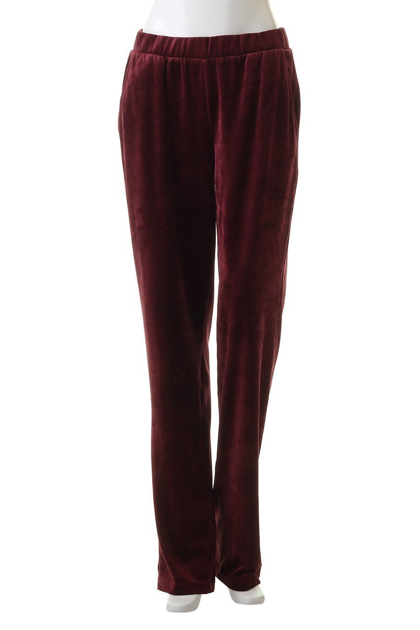 【ハンロ/HANRO】のベロアロングパンツ 人気、トレンドファッション・服の通販 founy(ファニー) ファッション Fashion レディースファッション Fashion for Women パンツ Pants & Trousers ストレート Straight, Straight Cut セットアップ Set-Up, Coordinated Outfit ベロア Velour, Soft Velvet ラグジュアリー Luxury, Elegant リラックス Relax, Relaxed Fit ロング Long, Long-Length other-2|ID: prp329100004893262 ipo3291000000036577366