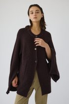 【リムアーク/RIM.ARK】のPoncho like raglan knit C/D/ニットカーディガン ブラウン|ID: prp329100004893361 ipo3291000000036578315
