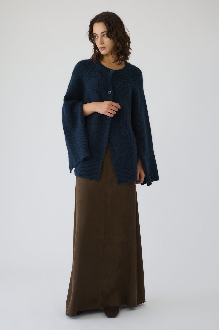 【リムアーク/RIM.ARK】のPoncho like raglan knit C/D/ニットカーディガン 大人の最旬トレンドファッション＆コーディネート founy(ファウニー) 　ファッション　Fashion　レディースファッション　Fashion for Women　トップス・カットソー　Cut & Sew Tops　ニット　Knit Tops & Sweaters　カーディガン・羽織り　Layered Style Cardigans　おすすめ　Recommended / Our Picks　カーディガン　Cardigan, Knitwear　スラックス　Slacks, Dress Pants　スリーブ　Sleeve, Long Sleeve / Short Sleeve　デニム　Denim, Jeans Material　ポンチョ　Poncho, Cape Style　リラックス　Relax, Relaxed Fit　other-3|ID: prp329100004893361 ipo3291000000036578320