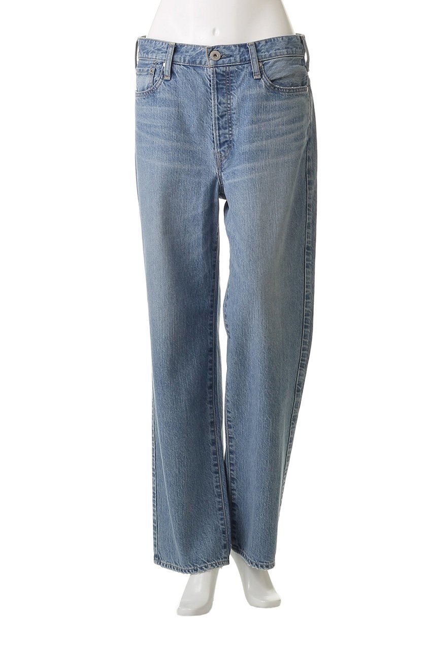 【アッパー ハイツ/upper hights】の【amalie & cecilie upper hights】THE CECILIE ミッドライズワンドストレートデニムパンツ 人気、トレンドファッション・服の通販 founy(ファニー) ファッション Fashion レディースファッション Fashion for Women パンツ Pants & Trousers デニムパンツ・ジーンズ・美脚デニム Denim Jeans & Pants ストレート Straight, Straight Cut ダメージ Distressed, Destroyed デニム Denim, Jeans Material ループ Loop, Loop Knit ワイド Wide, Wide Fit ヴィンテージ Vintage Style エレガント 上品 Elegant 定番 Standard, Basic Item other-2|ID: prp329100004893377 ipo3291000000036578392