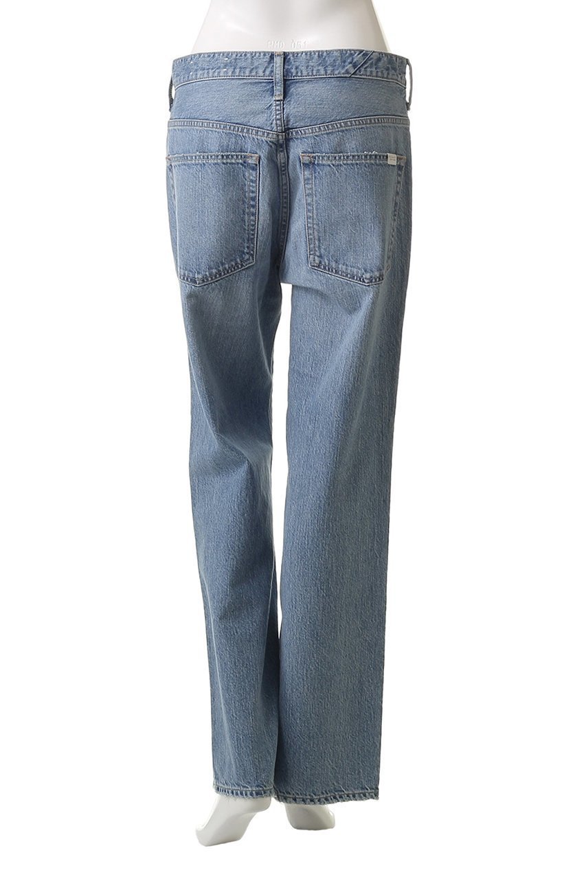 【アッパー ハイツ/upper hights】の【amalie & cecilie upper hights】THE CECILIE ミッドライズワンドストレートデニムパンツ 人気、トレンドファッション・服の通販 founy(ファニー) ファッション Fashion レディースファッション Fashion for Women パンツ Pants & Trousers デニムパンツ・ジーンズ・美脚デニム Denim Jeans & Pants ストレート Straight, Straight Cut ダメージ Distressed, Destroyed デニム Denim, Jeans Material ループ Loop, Loop Knit ワイド Wide, Wide Fit ヴィンテージ Vintage Style エレガント 上品 Elegant 定番 Standard, Basic Item other-4|ID: prp329100004893377 ipo3291000000036578395