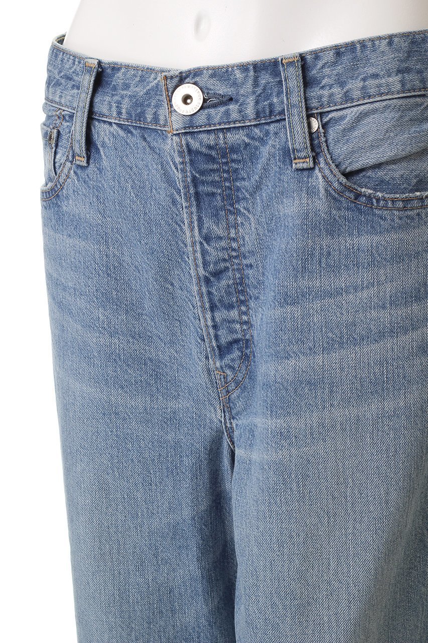 【アッパー ハイツ/upper hights】の【amalie & cecilie upper hights】THE CECILIE ミッドライズワンドストレートデニムパンツ 人気、トレンドファッション・服の通販 founy(ファニー) ファッション Fashion レディースファッション Fashion for Women パンツ Pants & Trousers デニムパンツ・ジーンズ・美脚デニム Denim Jeans & Pants ストレート Straight, Straight Cut ダメージ Distressed, Destroyed デニム Denim, Jeans Material ループ Loop, Loop Knit ワイド Wide, Wide Fit ヴィンテージ Vintage Style エレガント 上品 Elegant 定番 Standard, Basic Item other-5|ID: prp329100004893377 ipo3291000000036578397